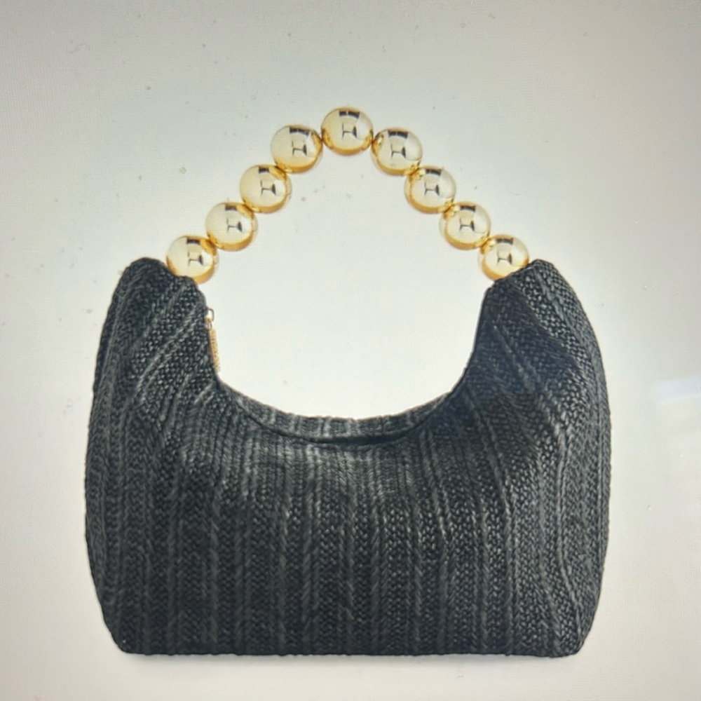 Alys Bead Handle Bag by Shiraleah
